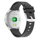 SMARTWATCH UNISEX G. ROSSI SW010-13 SILVER/BLACK (SG005M)