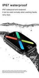 SMARTWATCH UNISEX PACIFIC 20-2 - EKG, WYKONYWANIE POŁĄCZEŃ (SY017B)