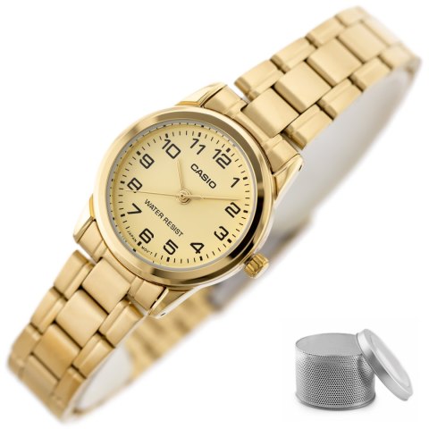 ZEGAREK DAMSKI CASIO LTP-V001G-9B (ZD589C) + BOX ZEGAREK DAMSKI CASIO LTP-V001G-9B (ZD589C) + BOX