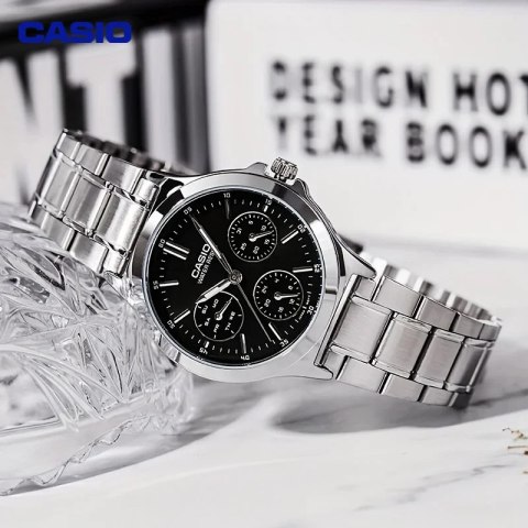 ZEGAREK DAMSKI CASIO LTP-V300D-1A (ZD566G) + BOX ZEGAREK DAMSKI CASIO LTP-V300D-1A (ZD566G) + BOX