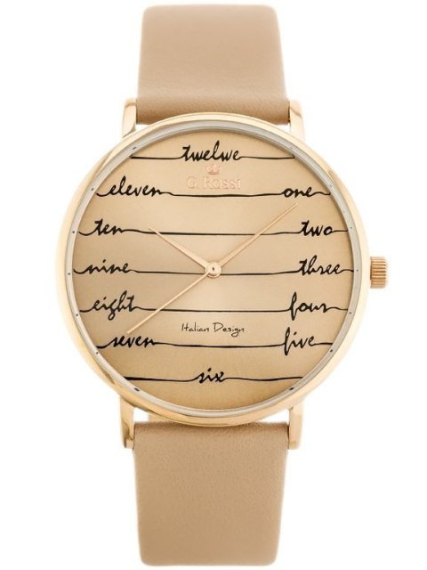 ZEGAREK G. ROSSI - 12600A-2B3 (ZG844A) + BOX