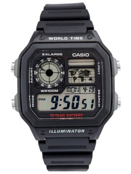 ZEGAREK MĘSKI CASIO AE-1200WH-1AVCF (ZD146A) + BOX
