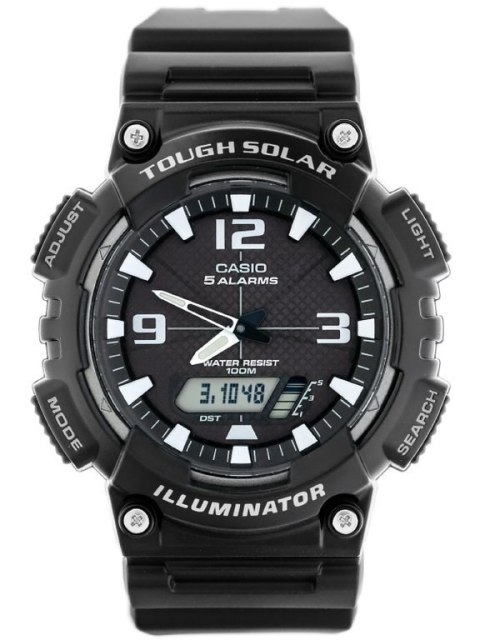 ZEGAREK MĘSKI CASIO AQ-S810W 1AV (ZD044H) - SOLAR POWERED + BOX ZEGAREK MĘSKI CASIO AQ-S810W 1AV (ZD044H) - SOLAR POWERED + BOX