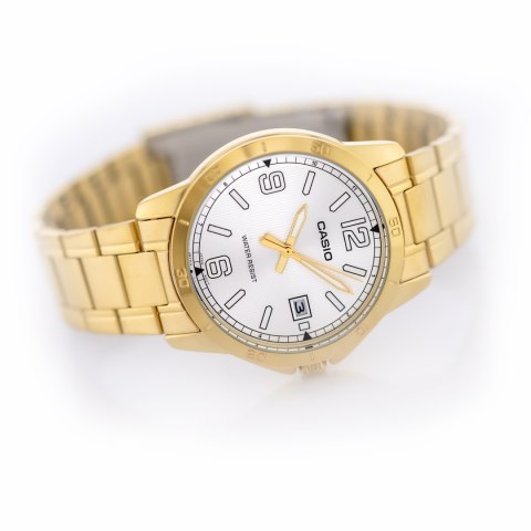 ZEGAREK MĘSKI CASIO MTP-V004G-7B2 (ZD047E) + BOX ZEGAREK MĘSKI CASIO MTP-V004G-7B2 (ZD047E) + BOX