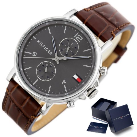 ZEGAREK MĘSKI TOMMY HILFIGER 1710416 DANIEL (ZF010A) + BOX ZEGAREK MĘSKI TOMMY HILFIGER 1710416 DANIEL (ZF010A) + BOX