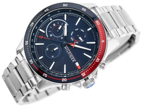 ZEGAREK MĘSKI TOMMY HILFIGER 1791718 BANK (ZF022A) ZEGAREK MĘSKI TOMMY HILFIGER 1791718 BANK (ZF022A)