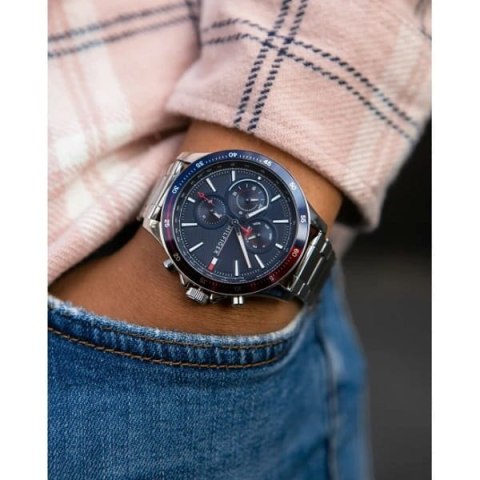 ZEGAREK MĘSKI TOMMY HILFIGER 1791718 BANK (ZF022A) ZEGAREK MĘSKI TOMMY HILFIGER 1791718 BANK (ZF022A)