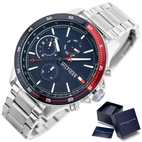 ZEGAREK MĘSKI TOMMY HILFIGER 1791718 BANK (ZF022A) ZEGAREK MĘSKI TOMMY HILFIGER 1791718 BANK (ZF022A)