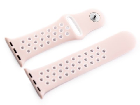 APPLE WATCH PASEK U24 - RÓŻOWY/BIAŁY - 38/40MM APPLE WATCH PASEK U24 - RÓŻOWY/BIAŁY - 38/40MM