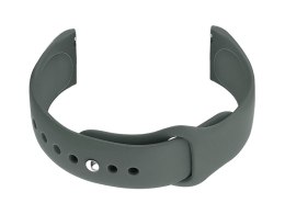 PASEK GUMOWY DO ZEGARKA U21 20MM - CIEMNOSZARY