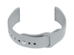 PASEK GUMOWY DO ZEGARKA U21 20MM - SZARY