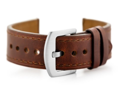 PASEK SKÓRZANY DO ZEGARKA W81 - CIEMNY BRĄZ - 22MM PASEK SKÓRZANY DO ZEGARKA W81 - CIEMNY BRĄZ - 22MM