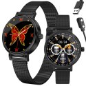 SMARTWATCH DAMSKI RUBICON RNBE64 - CIŚNIENIOMIERZ, PULSOKSYMETR (SR013D)