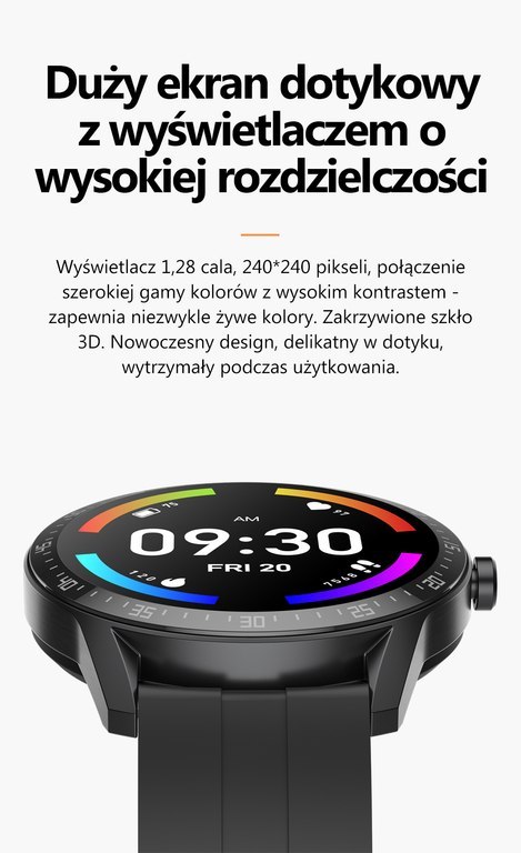 SMARTWATCH MĘSKI G. ROSSI SW018-2 SILVER/GRAY (SG012B) WŁASNE TARCZE SMARTWATCH MĘSKI G. ROSSI SW018-2 SILVER/GRAY (SG012B) WŁASNE TARCZE