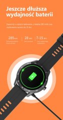 SMARTWATCH MĘSKI G. ROSSI SW018-2 SILVER/GRAY (SG012B) WŁASNE TARCZE
