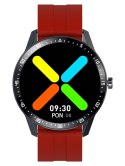 SMARTWATCH MĘSKI G. ROSSI SW018-4 BLACK/RED (SG012D) WŁASNE TARCZE
