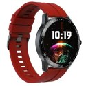 SMARTWATCH MĘSKI G. ROSSI SW018-4 BLACK/RED (SG012D) WŁASNE TARCZE