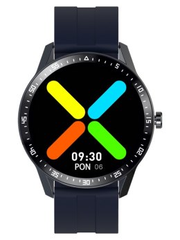 SMARTWATCH MĘSKI G. ROSSI SW018-5 BLACK/BLUE (SG012E) WŁASNE TARCZE