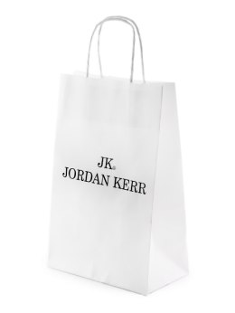TOREBKA PREZENTOWA - JORDAN KERR - BIAŁA PAPIEROWA