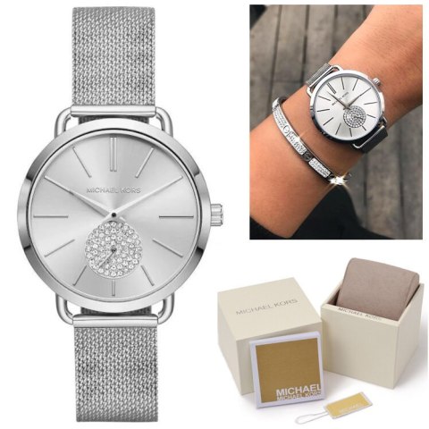 ZEGAREK DAMSKI MICHAEL KORS MK3843 - PORTIA (ZM502A) ZEGAREK DAMSKI MICHAEL KORS MK3843 - PORTIA (ZM502A)