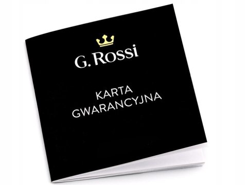 ZEGAREK G. ROSSI - G.R12110B-3D1 (ZG876B) + BOX ZEGAREK G. ROSSI - G.R12110B-3D1 (ZG876B) + BOX