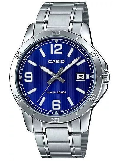 ZEGAREK MĘSKI CASIO MTP-V004D-2B (ZD047G) + BOX