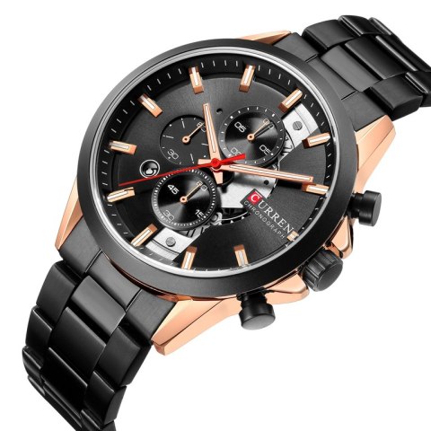 ZEGAREK MĘSKI CURREN 8325 (ZC021B) - CHRONOGRAF ZEGAREK MĘSKI CURREN 8325 (ZC021B) - CHRONOGRAF