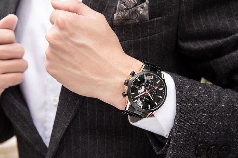ZEGAREK MĘSKI CURREN 8325 (ZC021B) - CHRONOGRAF ZEGAREK MĘSKI CURREN 8325 (ZC021B) - CHRONOGRAF