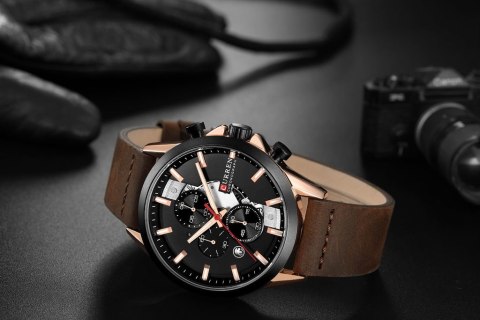 ZEGAREK MĘSKI CURREN 8325 (ZC024D) - CHRONOGRAF ZEGAREK MĘSKI CURREN 8325 (ZC024D) - CHRONOGRAF
