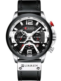 ZEGAREK MĘSKI CURREN 8329 (ZC027A) - CHRONOGRAF + BOX