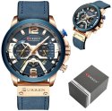 ZEGAREK MĘSKI CURREN 8329 (ZC027E) - CHRONOGRAF + BOX