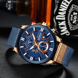 ZEGAREK MĘSKI CURREN 8346 (ZC026E) - CHRONOGRAF