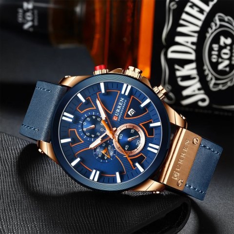 ZEGAREK MĘSKI CURREN 8346 (ZC026E) - CHRONOGRAF ZEGAREK MĘSKI CURREN 8346 (ZC026E) - CHRONOGRAF