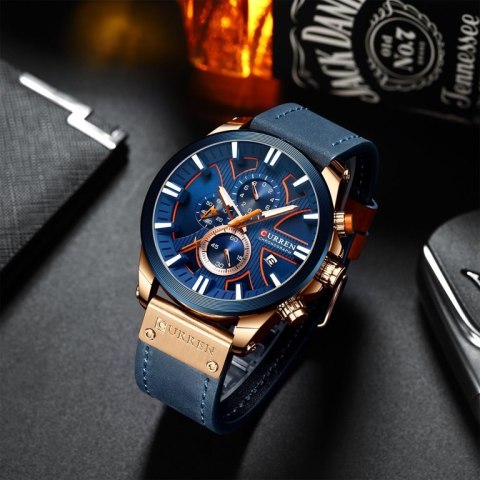 ZEGAREK MĘSKI CURREN 8346 (ZC026E) - CHRONOGRAF ZEGAREK MĘSKI CURREN 8346 (ZC026E) - CHRONOGRAF