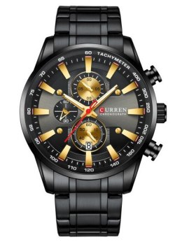 ZEGAREK MĘSKI CURREN 8351 (ZC022C) CHRONOGRAF +BOX