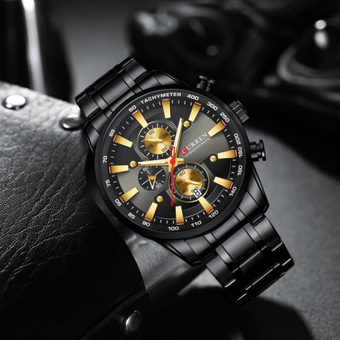 ZEGAREK MĘSKI CURREN 8351 (ZC022C) CHRONOGRAF +BOX ZEGAREK MĘSKI CURREN 8351 (ZC022C) CHRONOGRAF +BOX