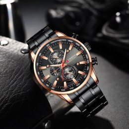 ZEGAREK MĘSKI CURREN 8351 (ZC022D) CHRONOGRAF +BOX