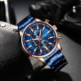 ZEGAREK MĘSKI CURREN 8351 (ZC022E) CHRONOGRAF +BOX
