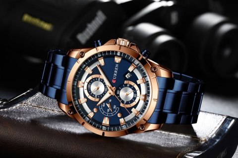 ZEGAREK MĘSKI CURREN 8360 (ZC020D) - CHRONOGRAF ZEGAREK MĘSKI CURREN 8360 (ZC020D) - CHRONOGRAF