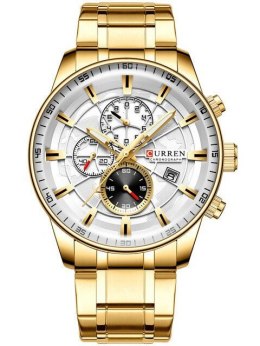 ZEGAREK MĘSKI CURREN 8362 (ZC017C) CHRONOGRAF +BOX