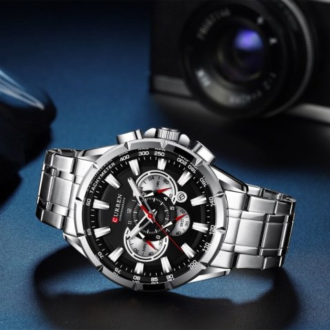 ZEGAREK MĘSKI CURREN 8363 (ZC018B) - CHRONOGRAF ZEGAREK MĘSKI CURREN 8363 (ZC018B) - CHRONOGRAF