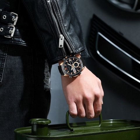ZEGAREK MĘSKI CURREN 8384 (ZC023C) - DUAL TIME + BOX ZEGAREK MĘSKI CURREN 8384 (ZC023C) - DUAL TIME + BOX