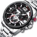 ZEGAREK MĘSKI CURREN 8395 (ZC019A) - CHRONOGRAF