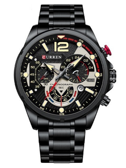 ZEGAREK MĘSKI CURREN 8395 (ZC019B) - CHRONOGRAF ZEGAREK MĘSKI CURREN 8395 (ZC019B) - CHRONOGRAF
