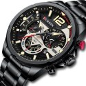 ZEGAREK MĘSKI CURREN 8395 (ZC019B) - CHRONOGRAF