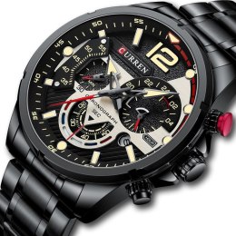 ZEGAREK MĘSKI CURREN 8395 (ZC019B) - CHRONOGRAF