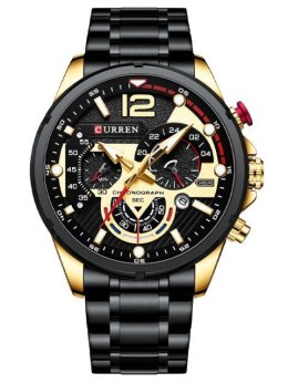 ZEGAREK MĘSKI CURREN 8395 (ZC019D) - CHRONOGRAF