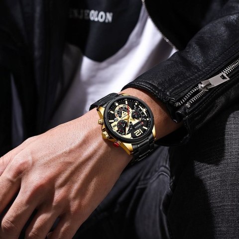 ZEGAREK MĘSKI CURREN 8395 (ZC019D) - CHRONOGRAF ZEGAREK MĘSKI CURREN 8395 (ZC019D) - CHRONOGRAF