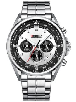 ZEGAREK MĘSKI CURREN 8399 (ZC016A -CHRONOGRAF +BOX