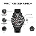 ZEGAREK MĘSKI NAVIFORCE NF8018 - CHRONOGRAF (ZN122B) + BOX